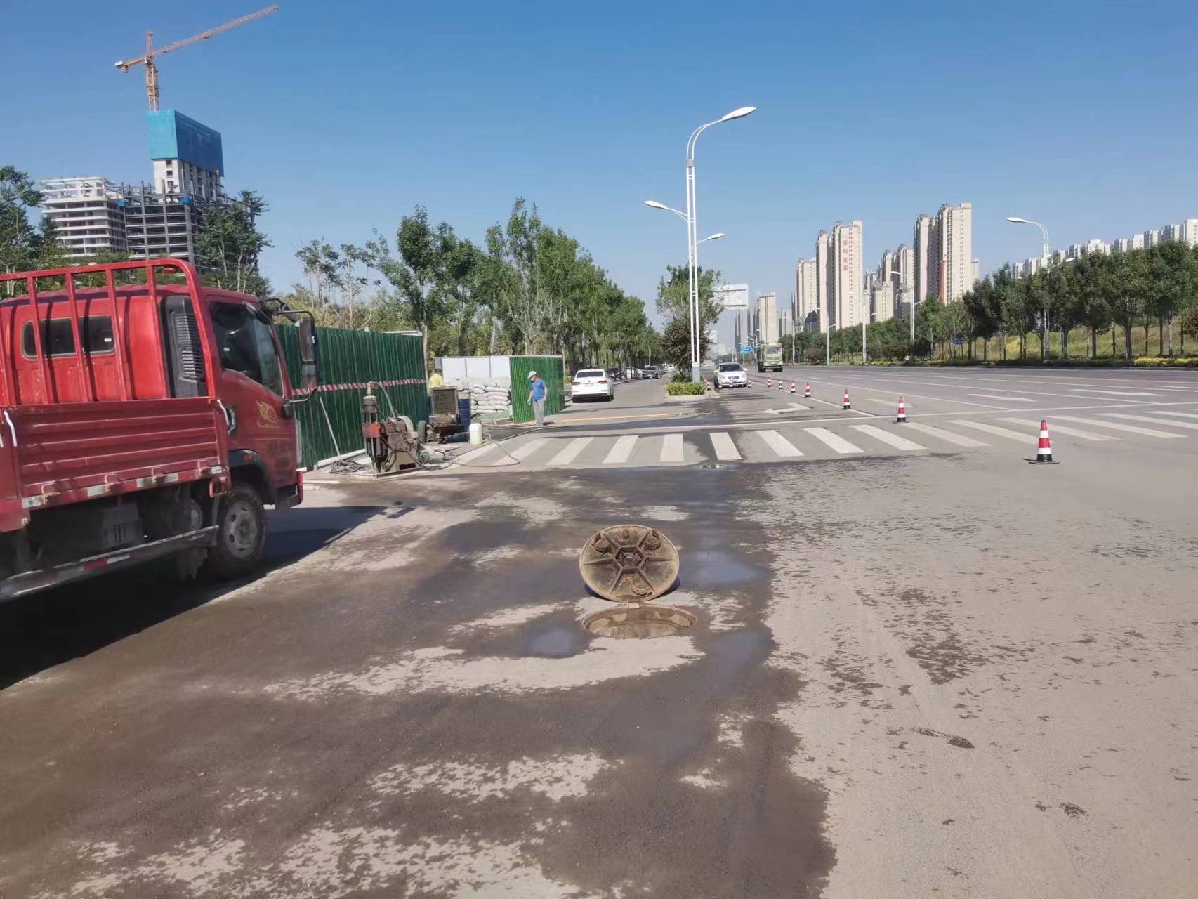 额尔古纳路面地基沉降注浆